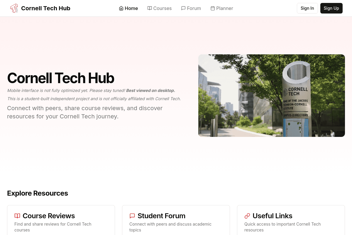Cornell Tech Hub